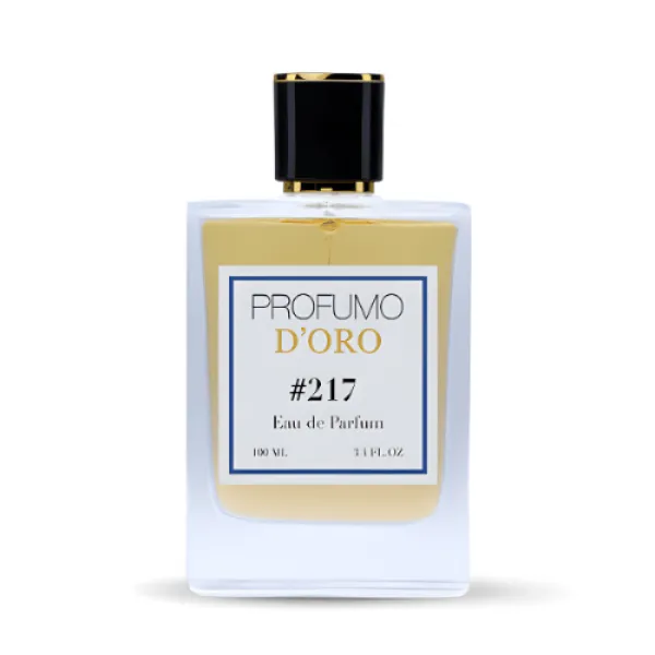Profumo Doro #217 Eau de Parfum – 50 ml Flakon, fruchtig-holziger Herrenduft mit Ananas, Ambergris und Moschus